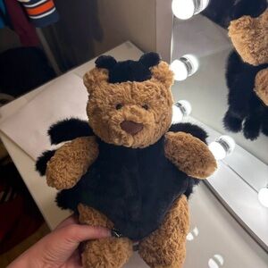 Bart bear with spider costume Jellycat